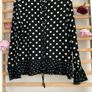 blouse Bnwt size 10 black & white polka dot top tie back detail Image 9