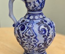19th Century Westerwald Pottery Salt Glazed Jug