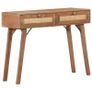 Console Table 100x35x76 cm Solid Mango Wood Image 5