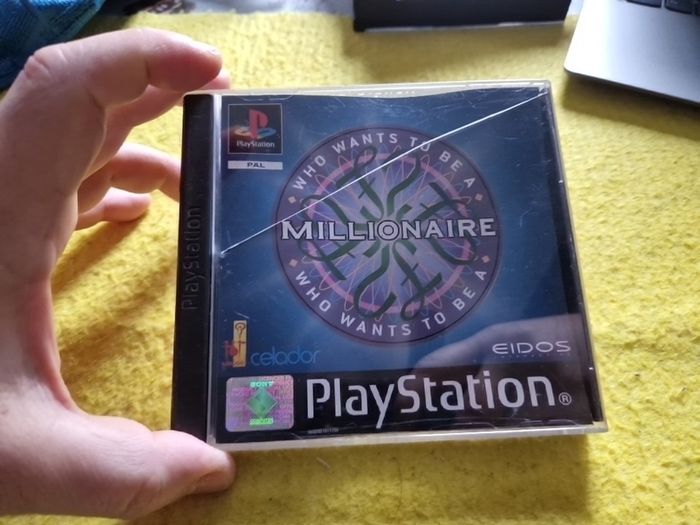 Who wants to be a millionaire PlayStation1 Ps1 PlayStation2 Ps2 games Original