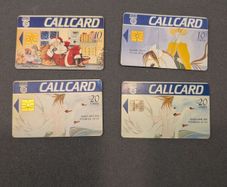 Vintage Telecom Eireann Callcard Lot (4 Cards)
