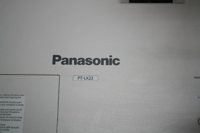 Panasonic PT-LX22 DLP Projector - XGA Resolution Pixels (1024 x 768), 2200 Ansi Lumens Brightness and 500:1 high Contrast Ratio