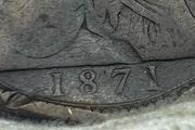 GB 1871 penny rare key date