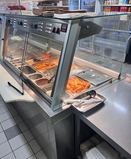 Hot Deli Counter / Heated Food Display Commercial