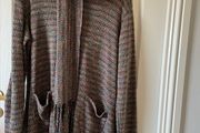 Size 16/18 Italian long tunic and matching scarf