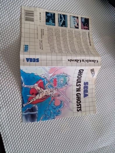 Ghouls n Ghosts Master System Arcade Retro Games Original