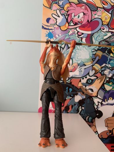 Star Wars black series Jar jar binks