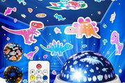 Night Light Projector for Kids, Rechargeable Sensory Light with 3 Films,
