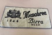 Menabrea beer towel/ runner