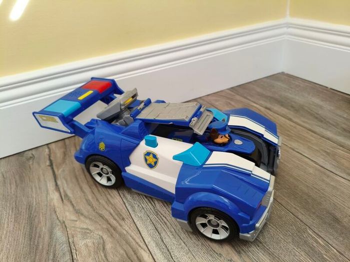 Paw patrol Chase GIANT Police Car including bike and sounds