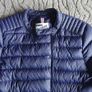 Navy Puffa Coat  Size 14 Image 3