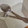Vintage Swiss Army Military Issued Cutlery set 1984 stamped Collectable Militaria Image 5