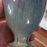 Wonderful Single Studio Art Pottery Goblet by Martin Branch Lyre Pottery, Cloncorban, Rossmore, Clonakilty, West Cork in a Fabulous Colourful Variegated Glaze. # One Image 6