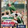 Very Rare 1995 Ireland v England - Five Nations Championship Programme + Match Ticket Image 2