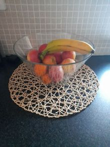 large glass bowl