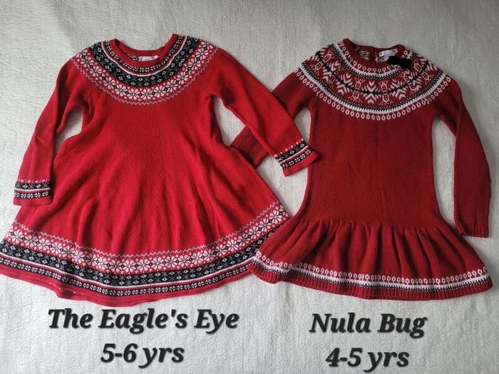 Girl's Christmas Dresses, size: 4-6 years