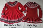 Girl's Christmas Dresses, size: 4-6 years