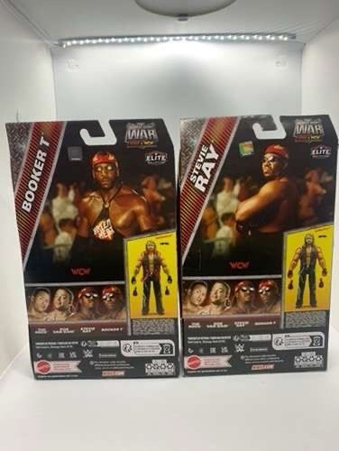 wwe elite Monday Night Wars Harlem Heat Stevie Ray & Booker T action figures