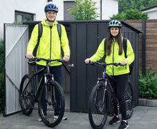 63 Steel Bicycle Garden Shed  Secure Storage