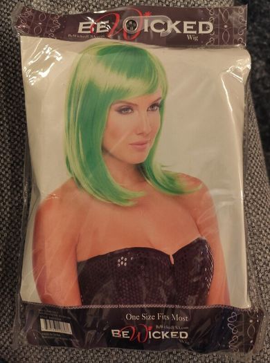 Green Party Wig Be Wicked