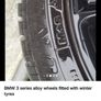 bmw 3 series alloy fitted with  tyres Image 3
