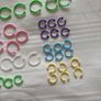 Binder Rings Plastic Multicolour Various Sizes Image 7