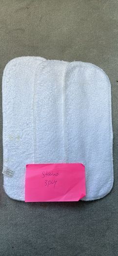 LittleLamb Bamboo Nappy Boosters 50 Pack 3Ply & 2Ply