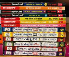 Diary of a wimpy kid dog days roderick rules Jeff Kinney and r. L. Stine horrorland