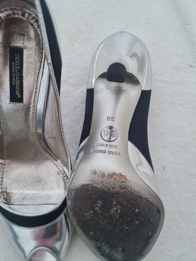 Dolce&Gabbana leather shoes heels