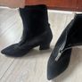 clarks suede womans ankle boot Image 4