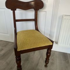 Antique Mahogany Dining Chair
