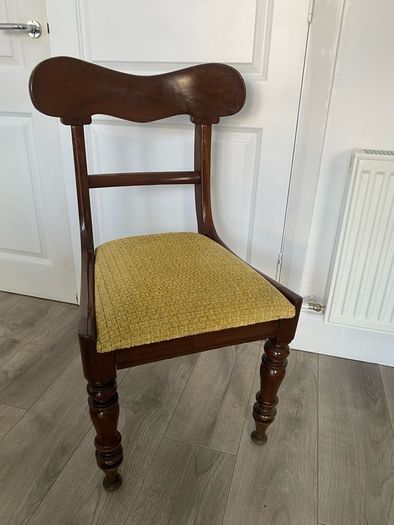 Antique Mahogany Dining Chair