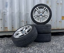 Genuine BMW 400M 18" Alloy Wheels - Good Tyres