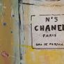 Framed Original Abstract Painting Chanel No. 5 Perfume Contemporary Art Painting  Original Gift Image 4