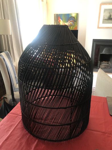 MADE Large Ceiling Rattan Lampshade