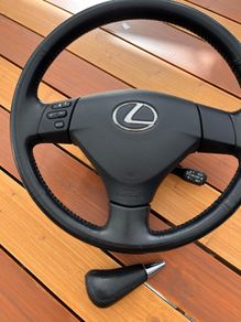 Lexus RX 300 leather steering wheel and gear knob for sale