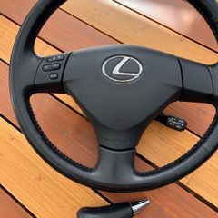 Lexus RX 300 leather steering wheel and gear knob for sale