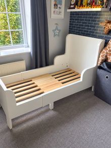ikea busunge bed extendable