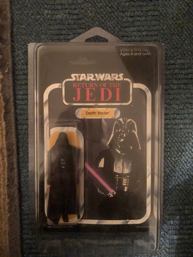 Vintage Star Wars Darth Vader Carded