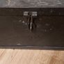 Antique Vintage Solid Wood Storage Chest Image 4