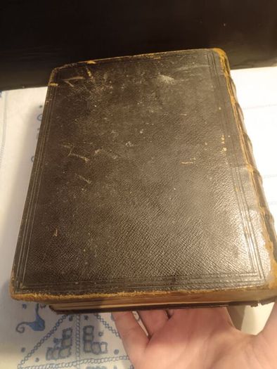 1846 Rare Miniature Quarto Bible