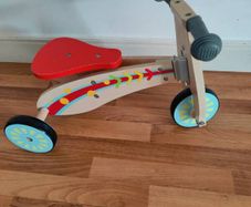 wooden bike very good condition