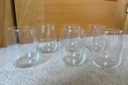 A Set of 6 Brand New S. Pellegrino Glasses
