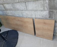 Laminate oak worktop