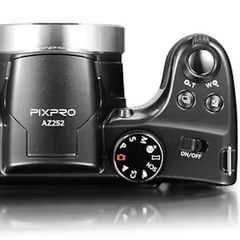 Kodak PIXPRO AZ252 16MP Bridge Digital Camera 25x HD Zoom Black/ Used