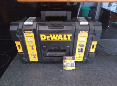 New Dewalt stackable drill box