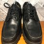 Clarks Cushion Cell Extra Wide Mens Black Leather Work Walking Shoes UK7 EUR41 Image 4