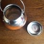Vintage Wooden Oak and Chrome Loose Tea Canister Image 7