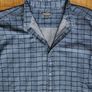 New Men's light denim shirt with black squares Size: Large Condition: New, never worn Image 3