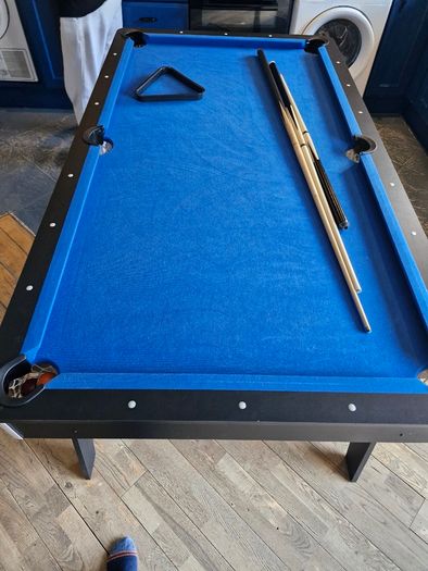 6ft pool table foldable